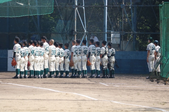 56期生が大淀大会1年生親善試合一回戦に